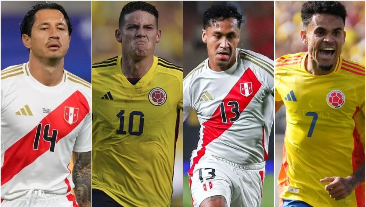 Línea por línea: ¿qué duelos directos se verán en el Perú vs. Colombia por Eliminatorias 2026?