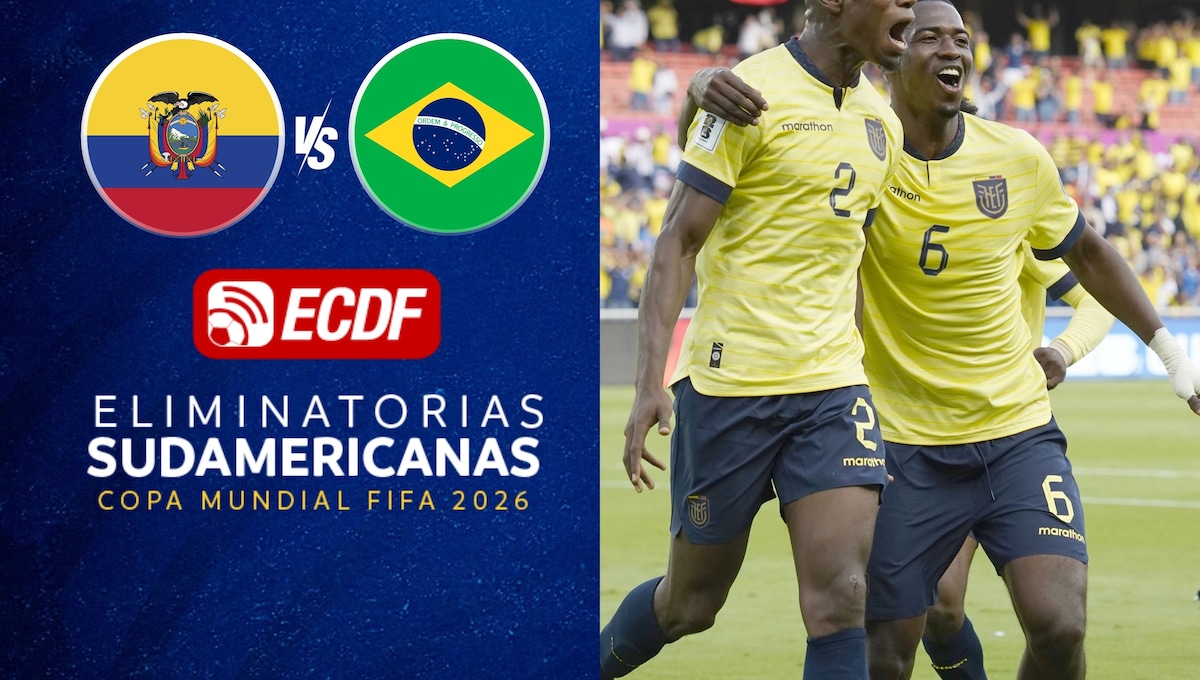 El Canal del Fútbol EN VIVO - cómo ver GRATIS, Ecuador vs. Brasil por ECDF Online