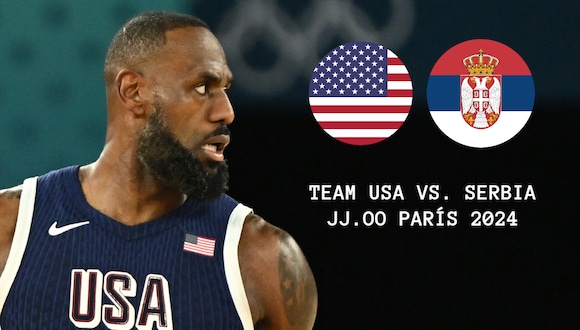 Estados Unidos vs. Serbia EN VIVO: en qué canal y por dónde ver semifinal basket París 2024