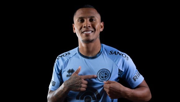 ¡Ya es oficial! Belgrano anunció el fichaje de Bryan Reyna hasta 2026